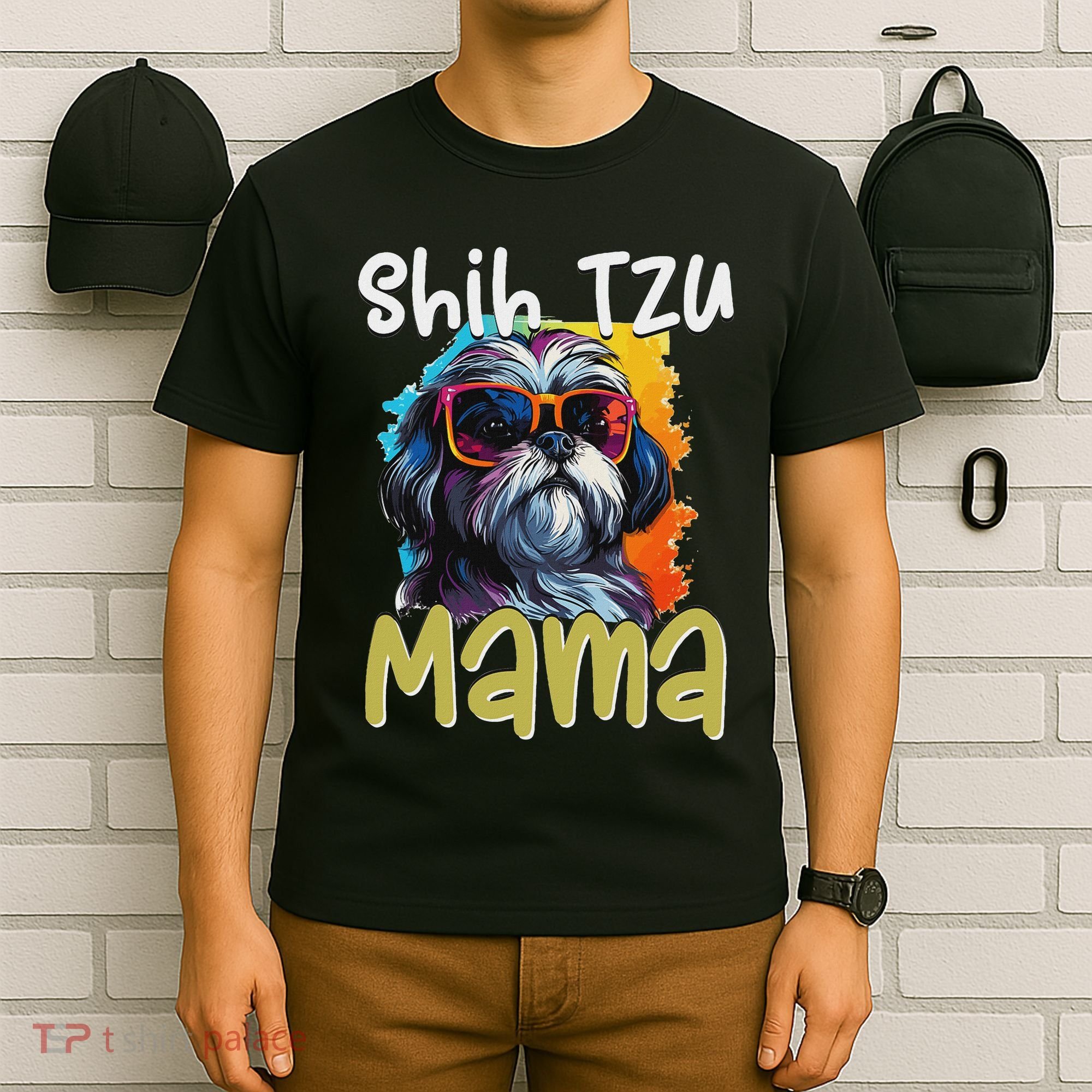 Shih Tzu Hsi Shih Dog Pet Dog Breed Shih Tzu Mom T-Shirt