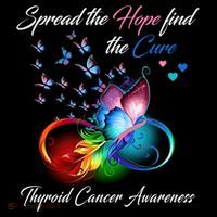 Spread The Hope Find The Cure Thyroid Cancer Awareness Funny Gift Coffee Mug thumb 5