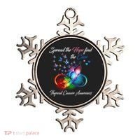 Spread The Hope Find The Cure Thyroid Cancer Awareness Funny Gift Ornament thumb 0