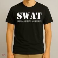 SWAT Team Hoodie Police Uniform Hoody Sweat T-Shirt thumb 3