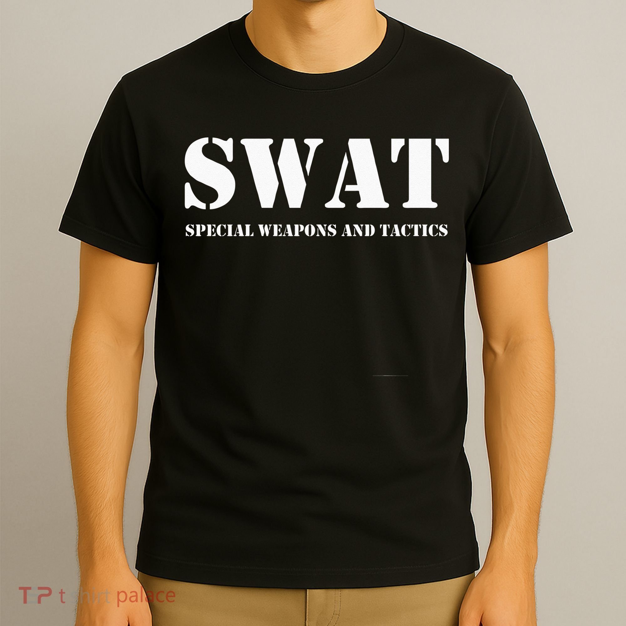 SWAT Team Hoodie Police Uniform Hoody Sweat T-Shirt