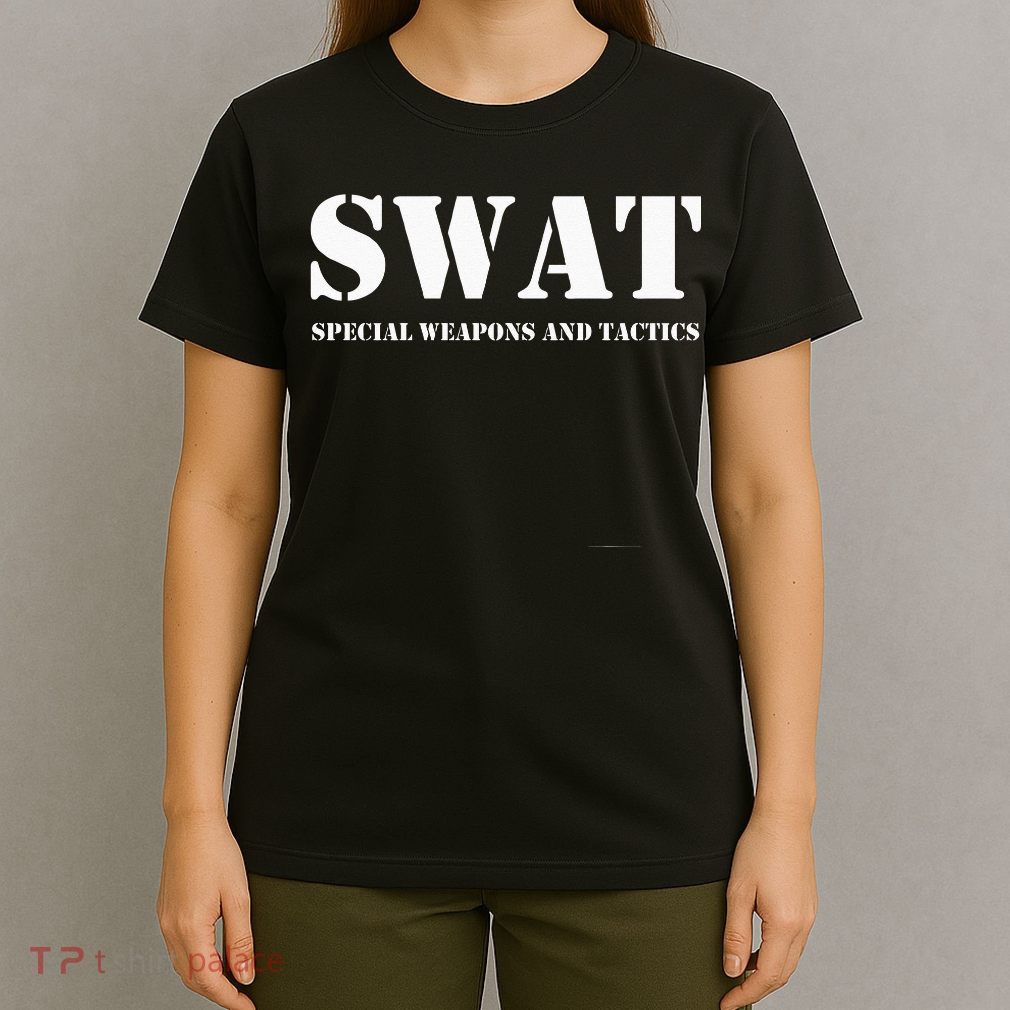 SWAT Team Hoodie Police Uniform Hoody Sweat T-Shirt
