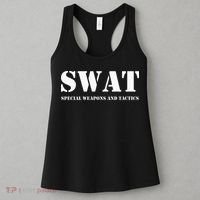 SWAT Team Hoodie Police Uniform Hoody Sweat Women's Tank Top thumb 3