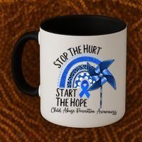 Stop The Hurt Start The Hope Coffee Mug thumb 2