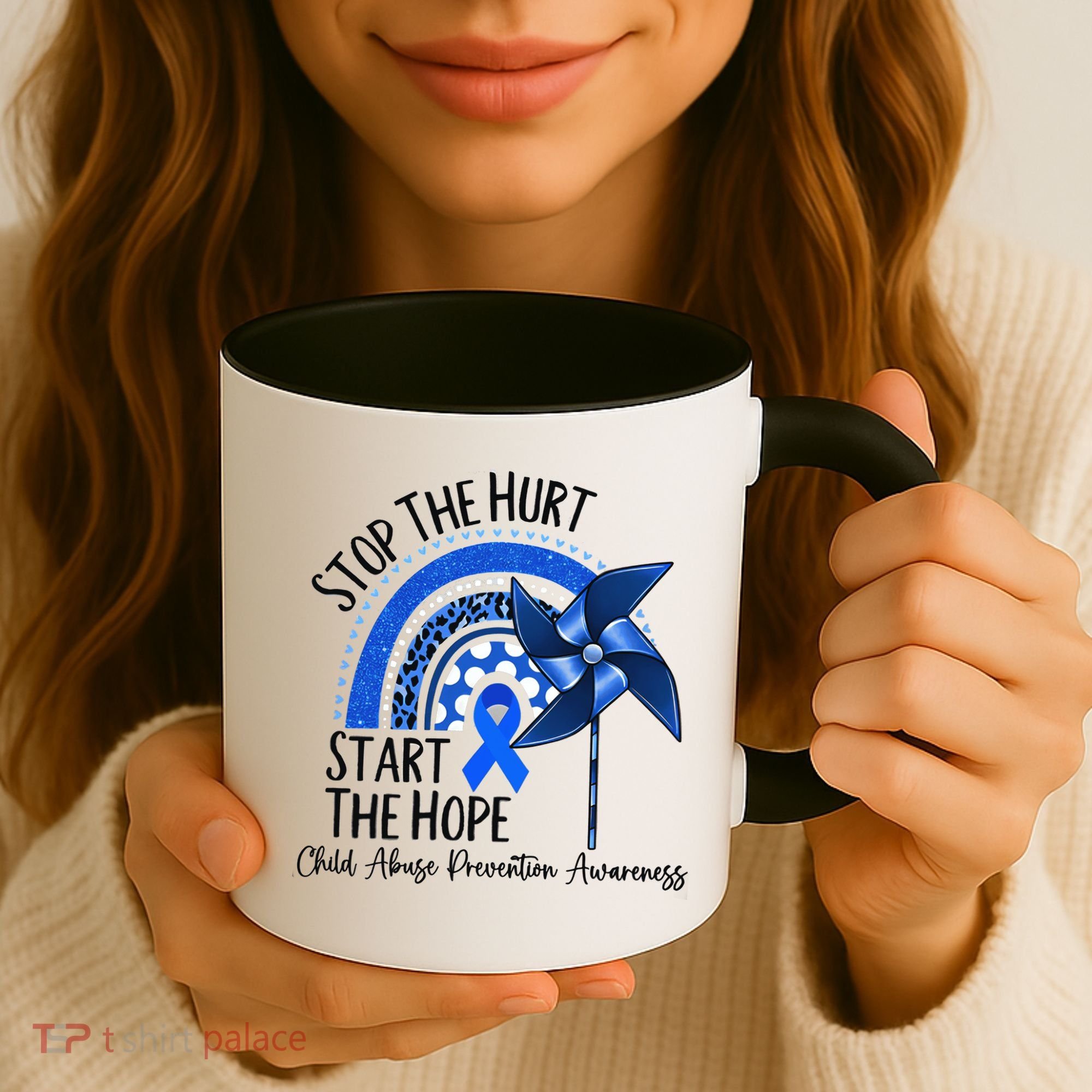 Stop The Hurt Start The Hope Coffee Mug