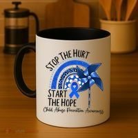 Stop The Hurt Start The Hope Coffee Mug thumb 4