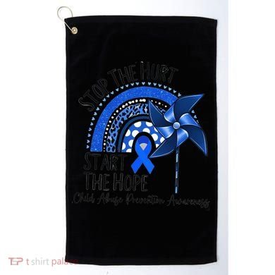 Stop The Hurt Start The Hope Golf Towel