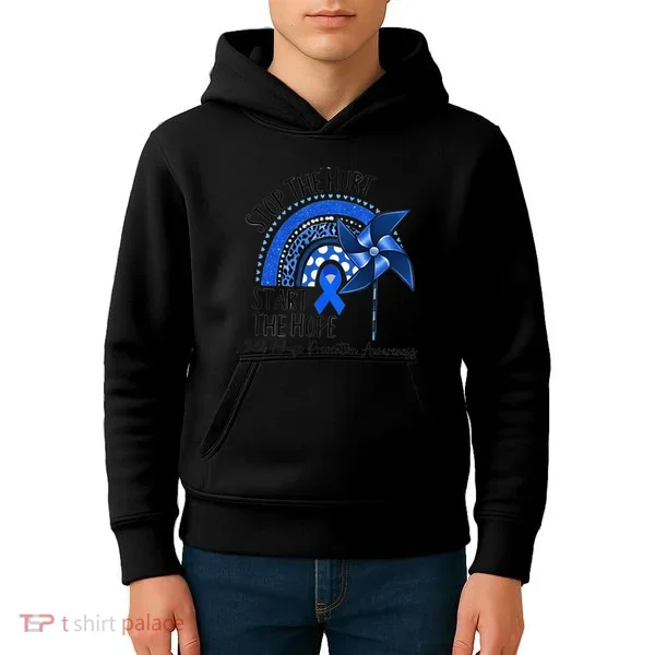 Stop The Hurt Start The Hope Kids Hoodie