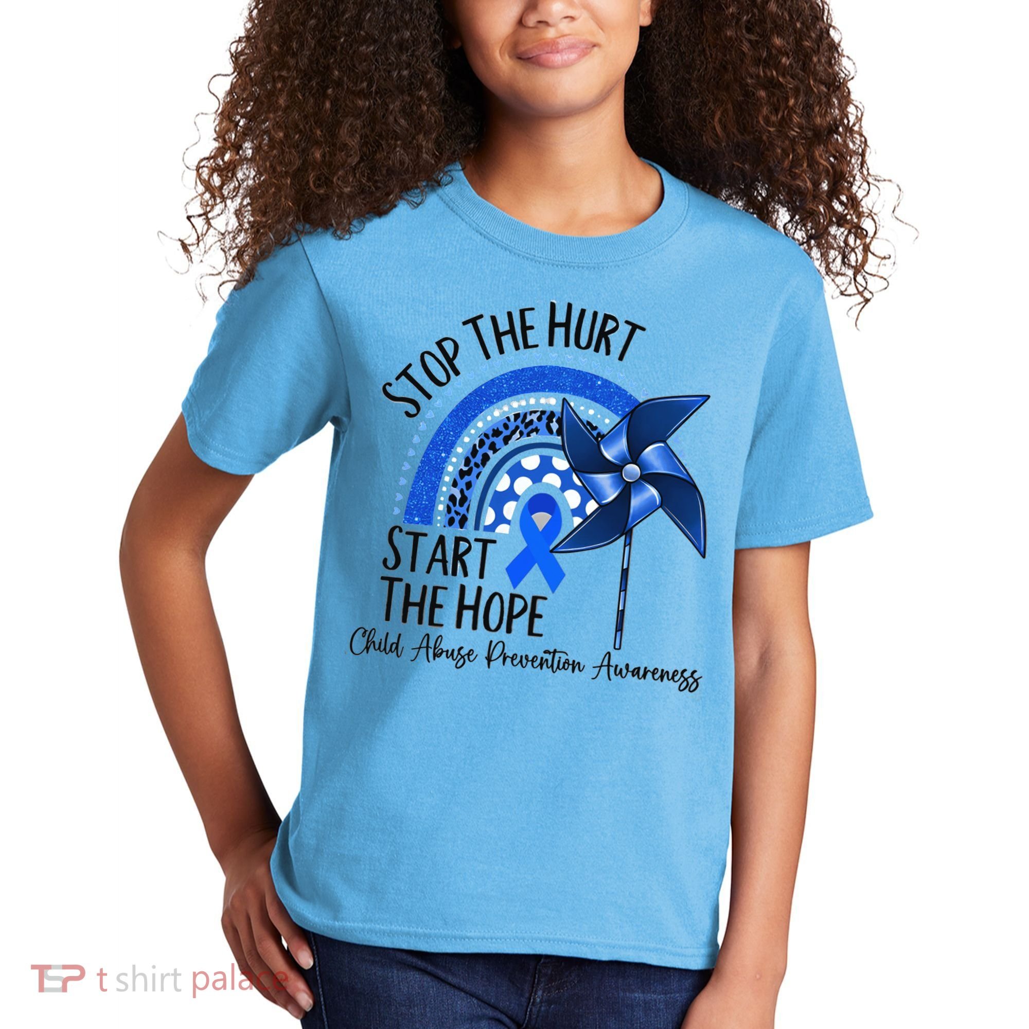 Stop The Hurt Start The Hope Kids T-Shirt