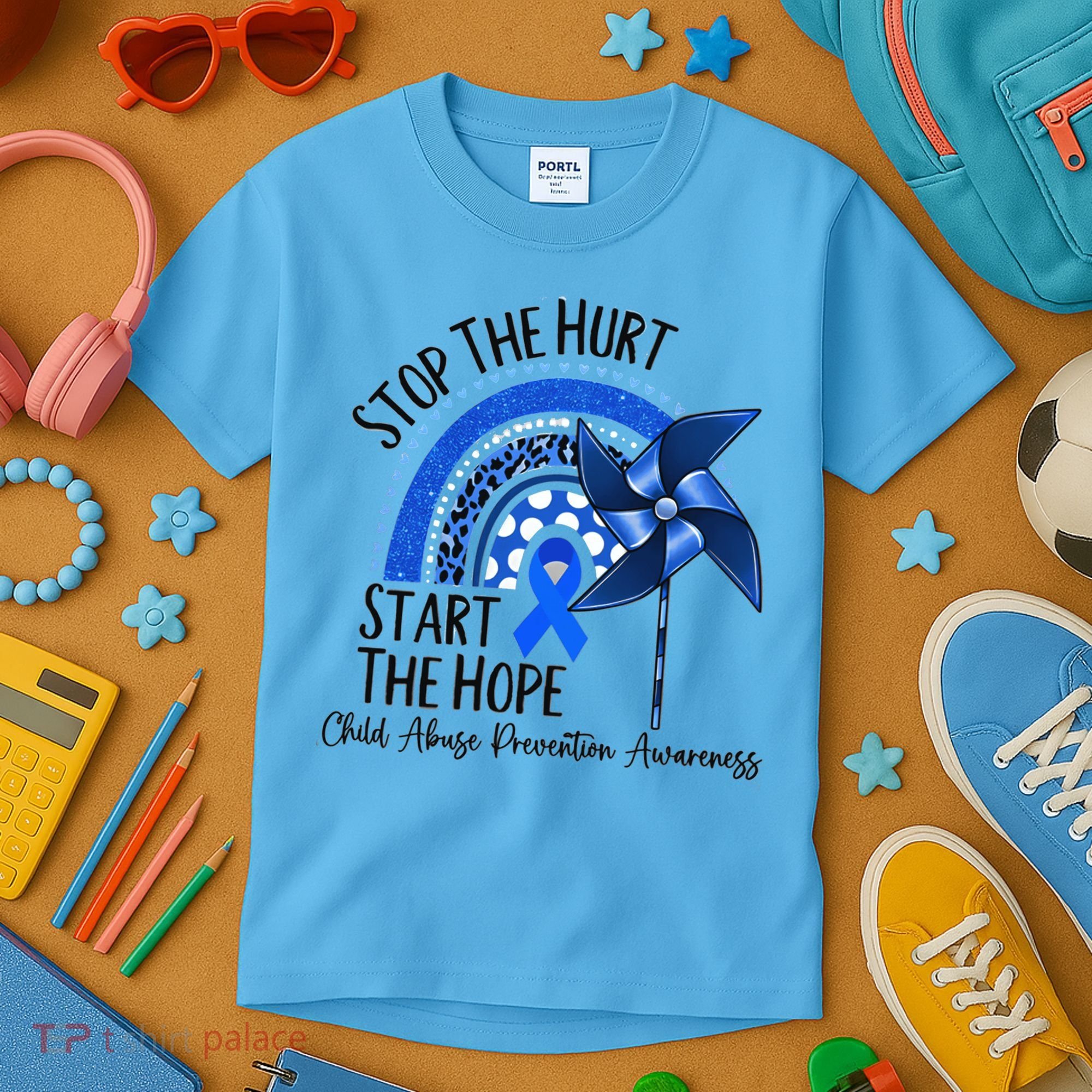 Stop The Hurt Start The Hope Kids T-Shirt