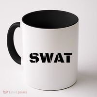SWAT Team Halloween Costume Tactical Uniform Idea Coffee Mug thumb 0