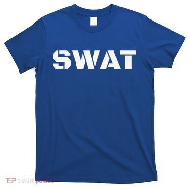 SWAT Team Halloween Costume Tactical Uniform Idea T-Shirt