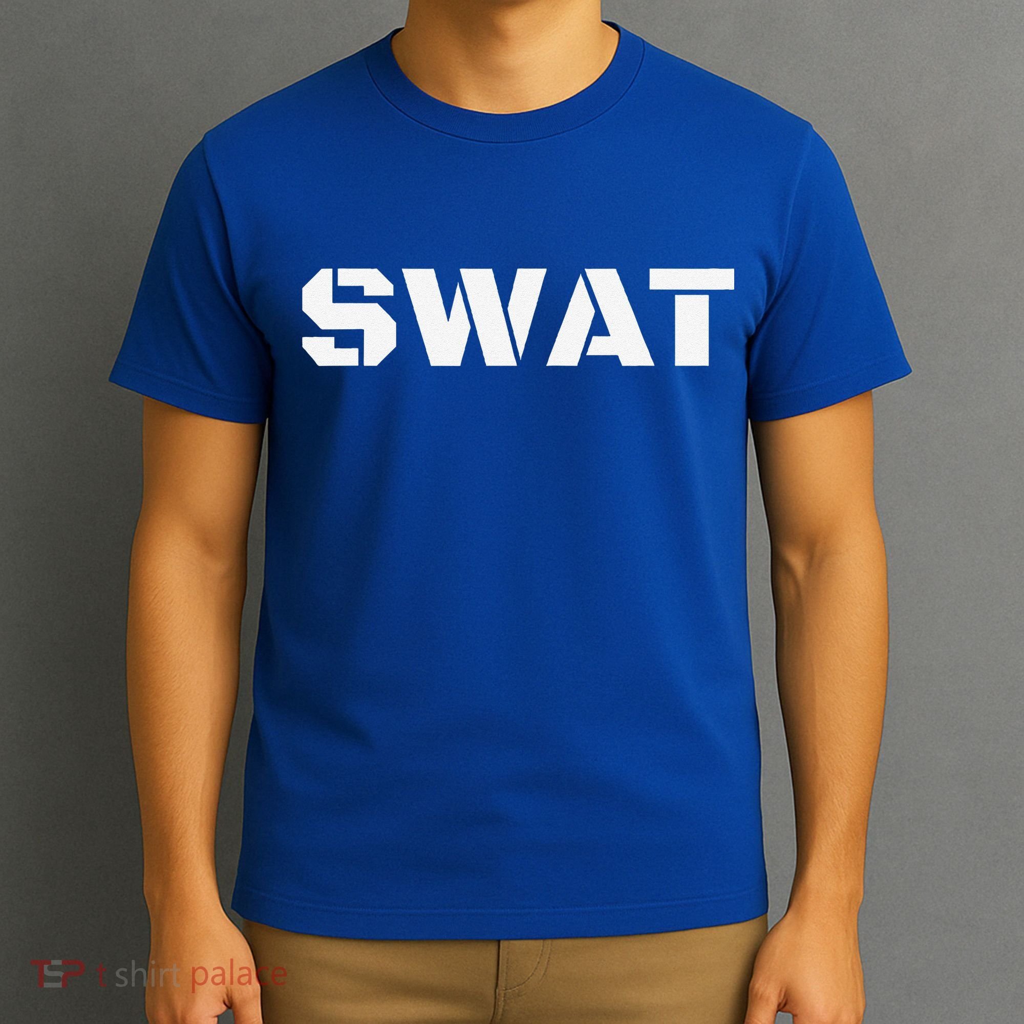 SWAT Team Halloween Costume Tactical Uniform Idea T-Shirt
