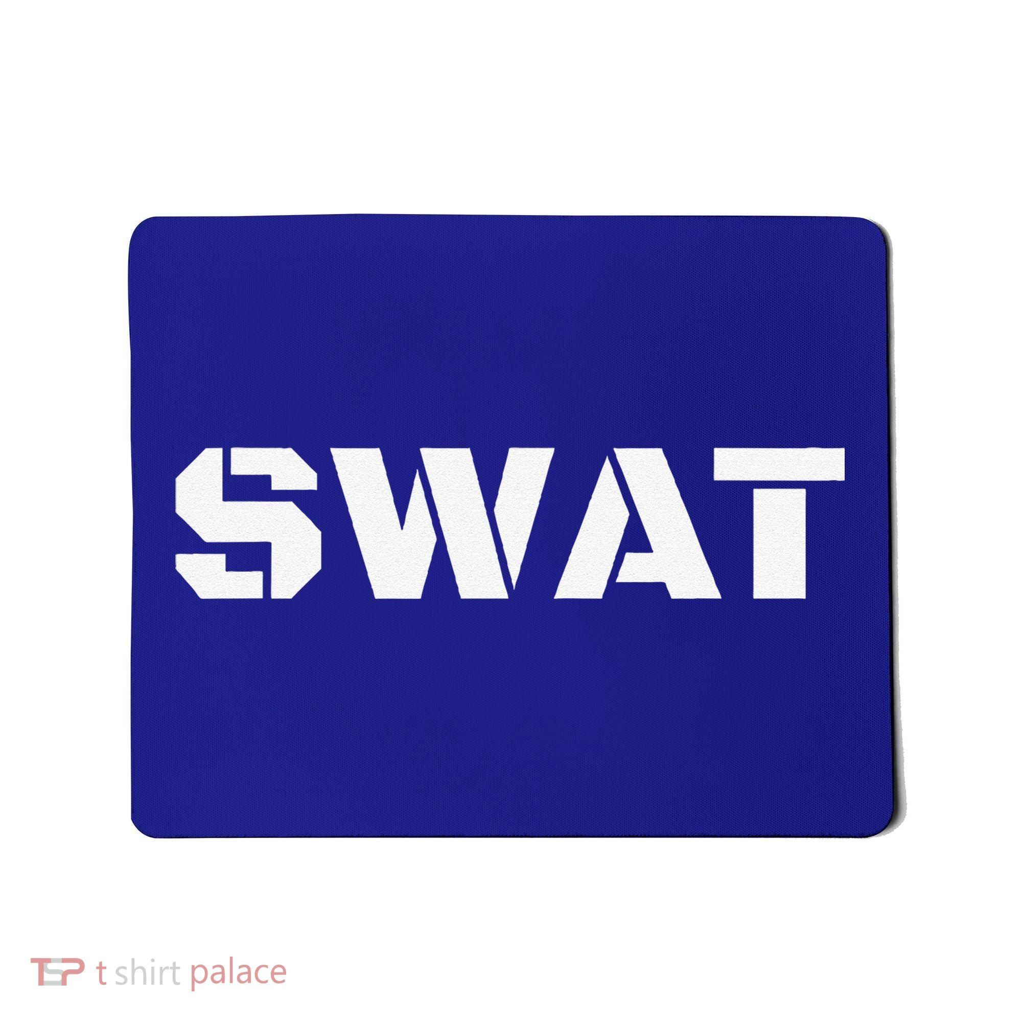 SWAT Team Halloween Costume Tactical Uniform Idea Mousepad