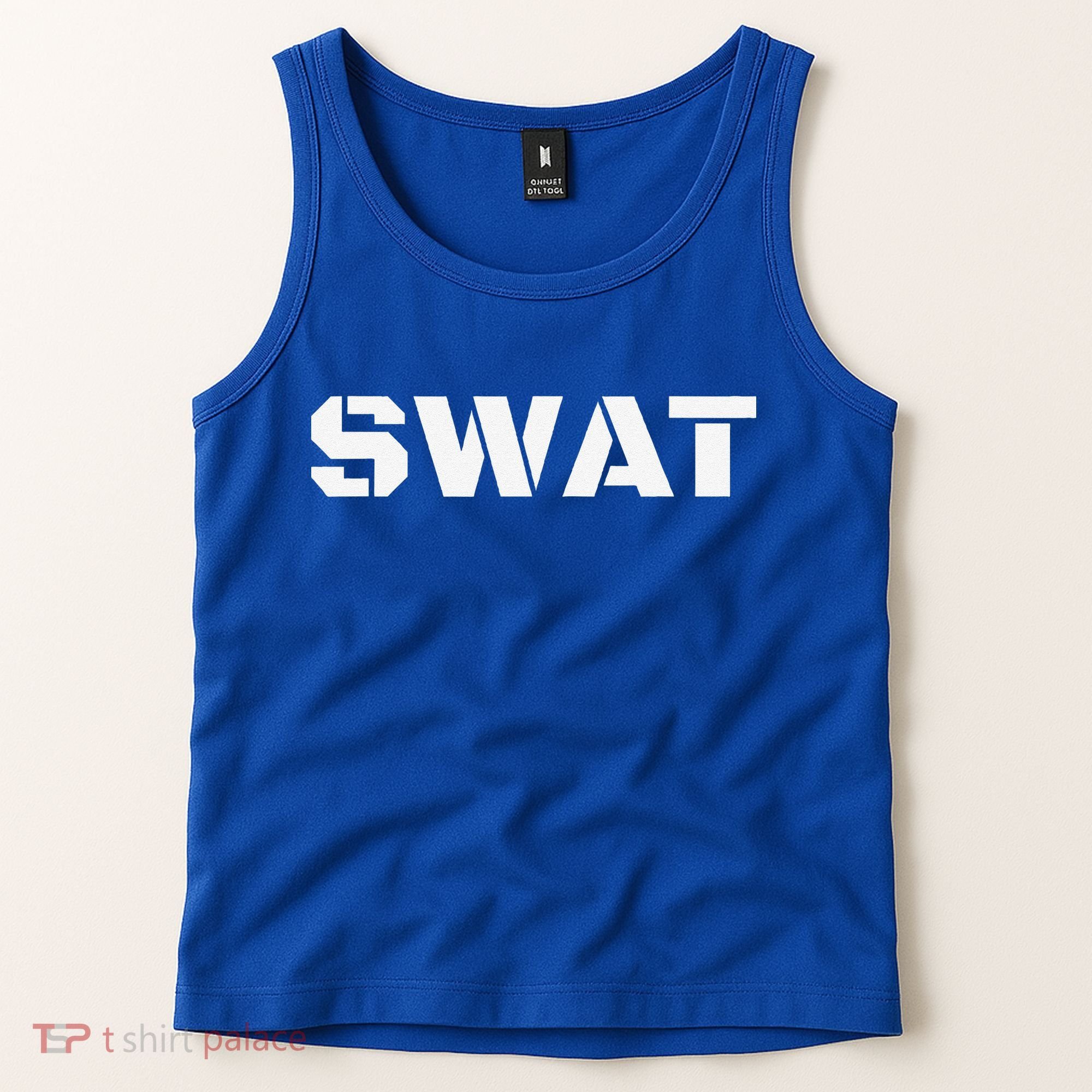 SWAT Team Halloween Costume Tactical Uniform Idea Tank Top