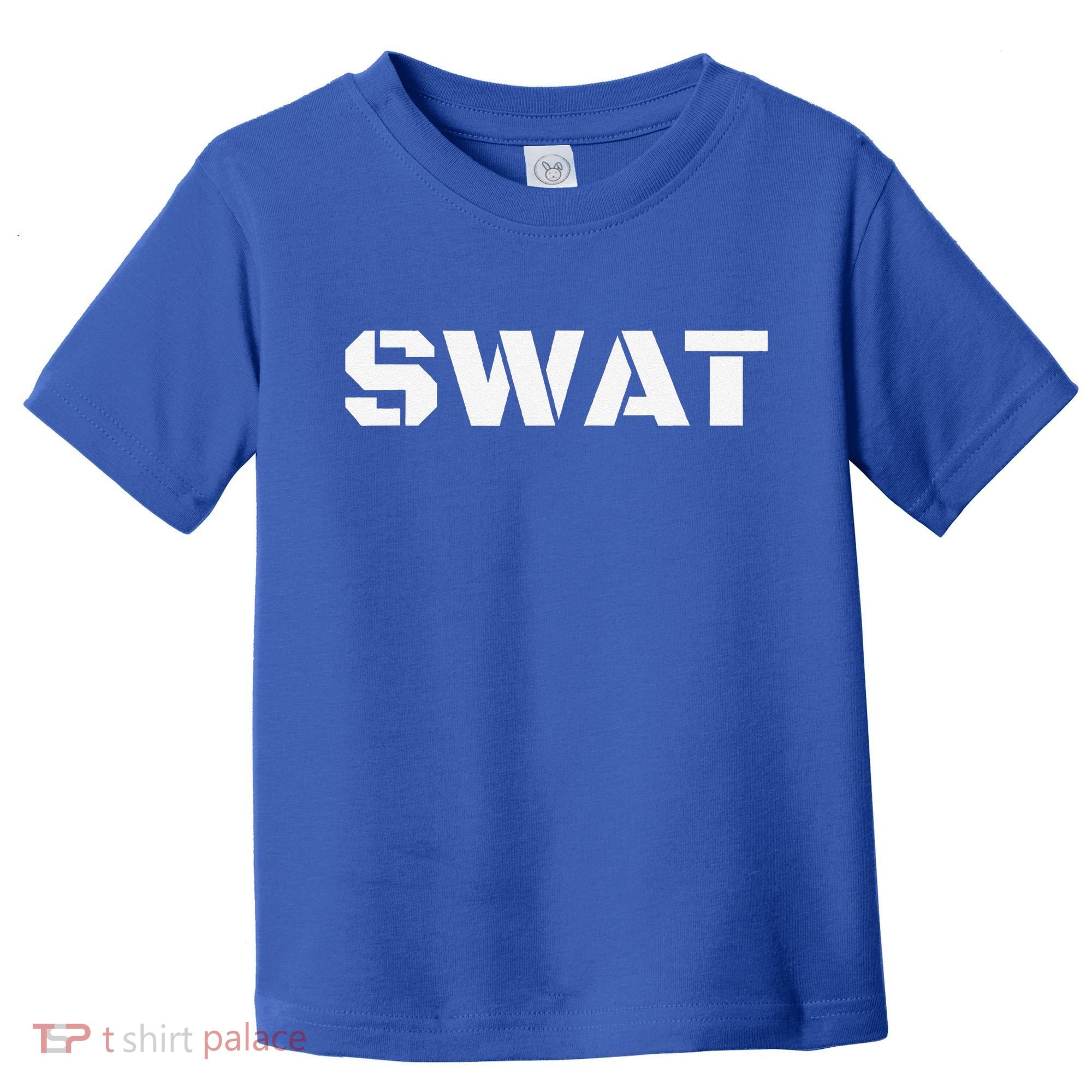 SWAT Team Halloween Costume Tactical Uniform Idea Toddler T-Shirt