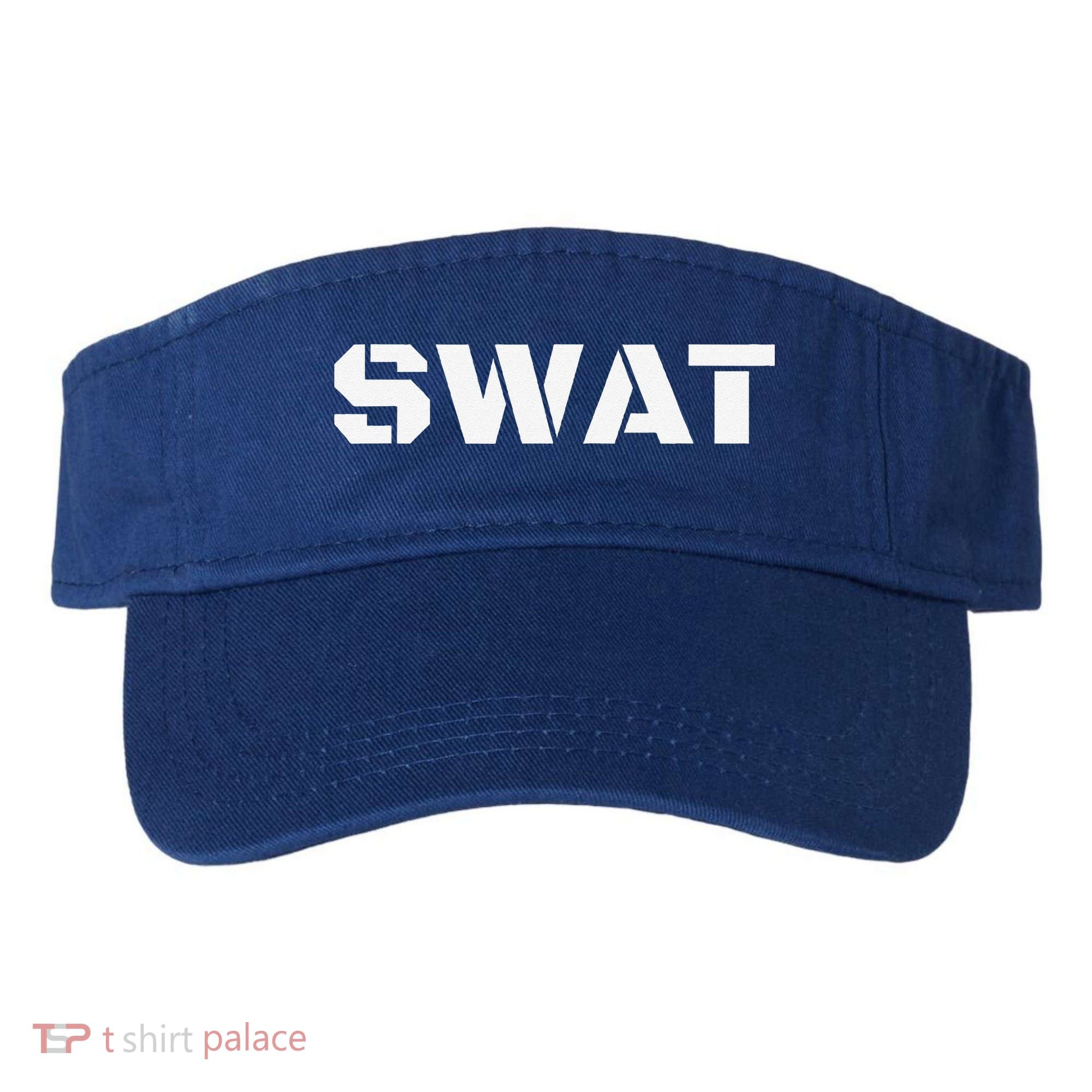 SWAT Team Halloween Costume Tactical Uniform Idea Visor