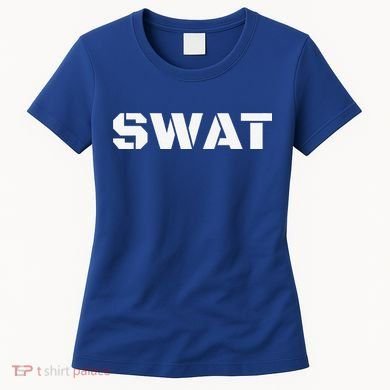 SWAT Team Halloween Costume Tactical Uniform Idea Women's T-Shirt