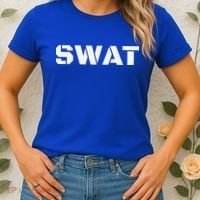 SWAT Team Halloween Costume Tactical Uniform Idea Women's T-Shirt thumb 2