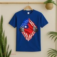 Super Taiwanese Heritage Taiwan Roots Usa Flag Cool Gift T-Shirt thumb 2