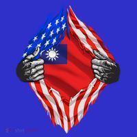Super Taiwanese Heritage Taiwan Roots Usa Flag Cool Gift T-Shirt thumb 7
