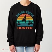 Shark Th Hunter Shark Th Collector Fossil Hunting Women's Sweatshirt thumb 0