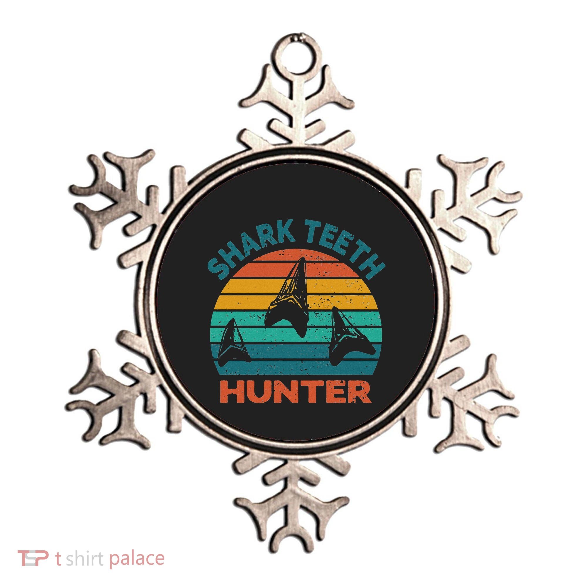 Shark Th Hunter Shark Th Collector Fossil Hunting Ornament