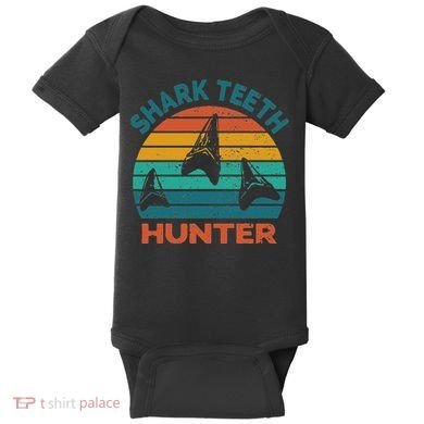 Shark Th Hunter Shark Th Collector Fossil Hunting Baby Bodysuit