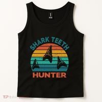 Shark Th Hunter Shark Th Collector Fossil Hunting Tank Top thumb 2