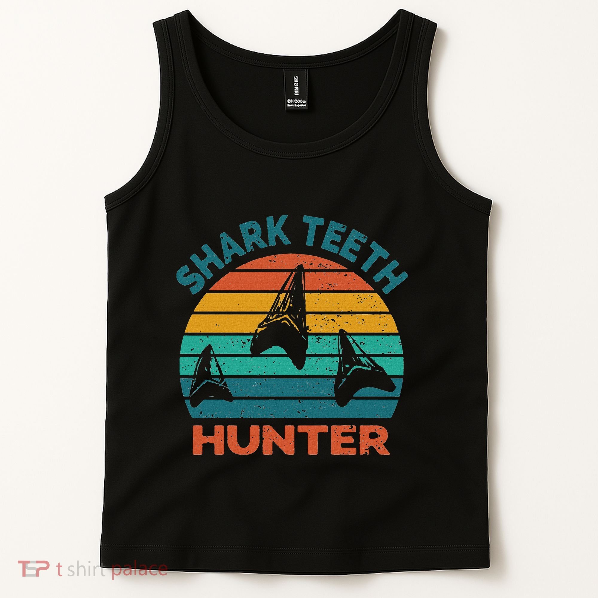 Shark Th Hunter Shark Th Collector Fossil Hunting Tank Top