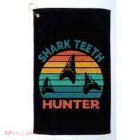 Shark Th Hunter Shark Th Collector Fossil Hunting Golf Towel thumb 0