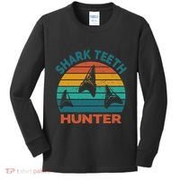Shark Th Hunter Shark Th Collector Fossil Hunting Kids Long Sleeve Shirt thumb 0