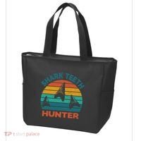 Shark Th Hunter Shark Th Collector Fossil Hunting Tote Bag thumb 3