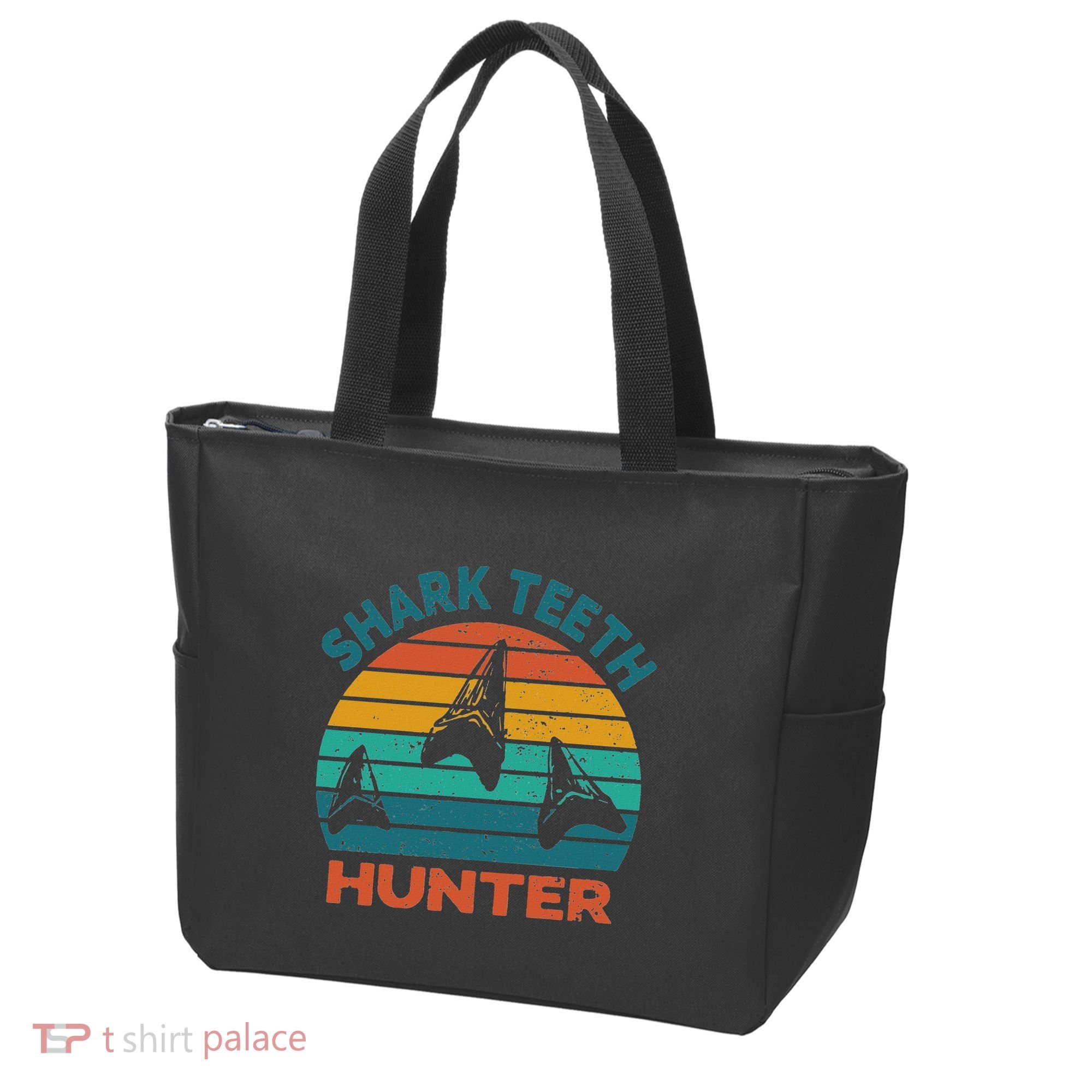 Shark Th Hunter Shark Th Collector Fossil Hunting Tote Bag
