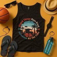 Stupid Things Have Good Outcomes Jj Quote Tank Top thumb 4