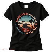 Stupid Things Have Good Outcomes Jj Quote Women's T-Shirt thumb 0