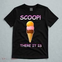 Scoop There It Is Tag Team Funny Ice Cream Pun Sweet Tooth Cute Gift T-Shirt thumb 5