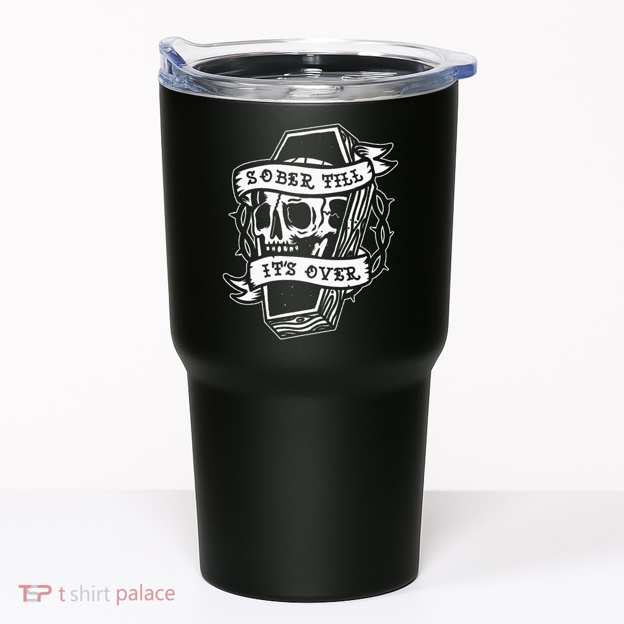 Sober Till ItS Over Aa Na Gift Recovery 12 Steps Sobriety Tumbler