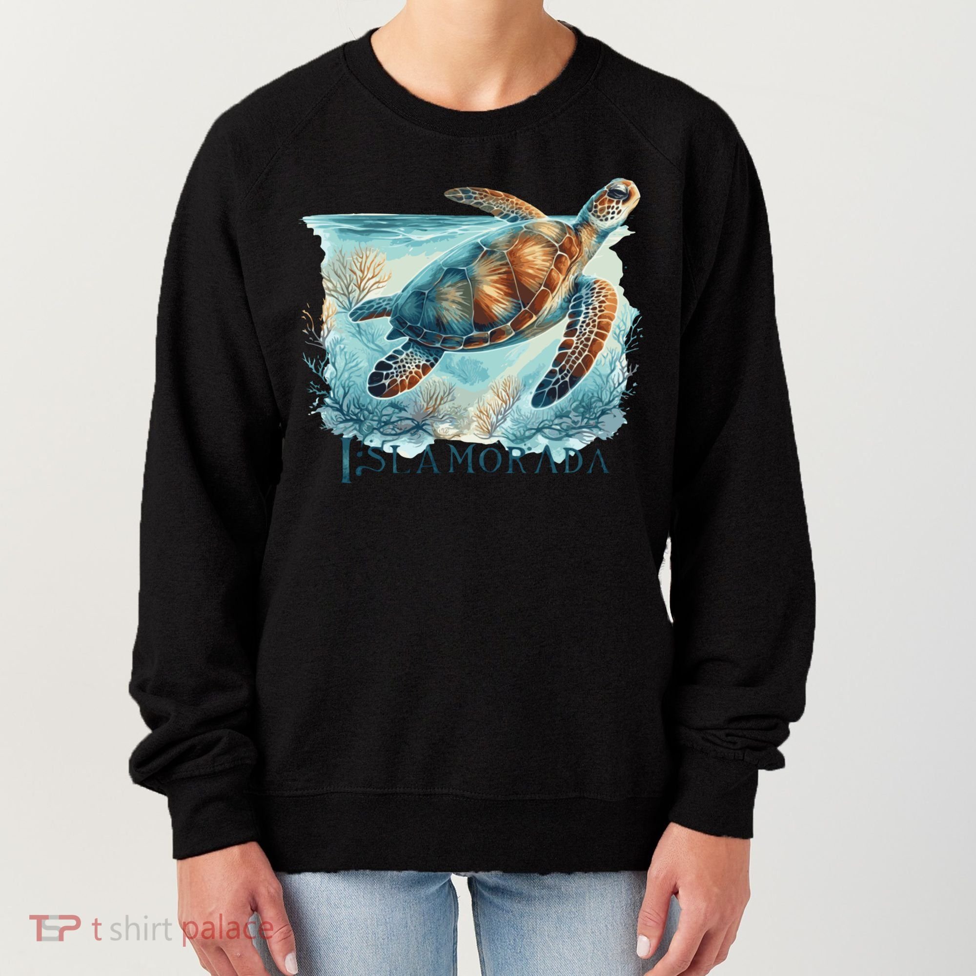 Sea Turtle Islamorada Florida Keys Women's Sweatshirt