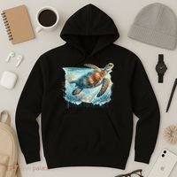 Sea Turtle Islamorada Florida Keys Hoodie thumb 3