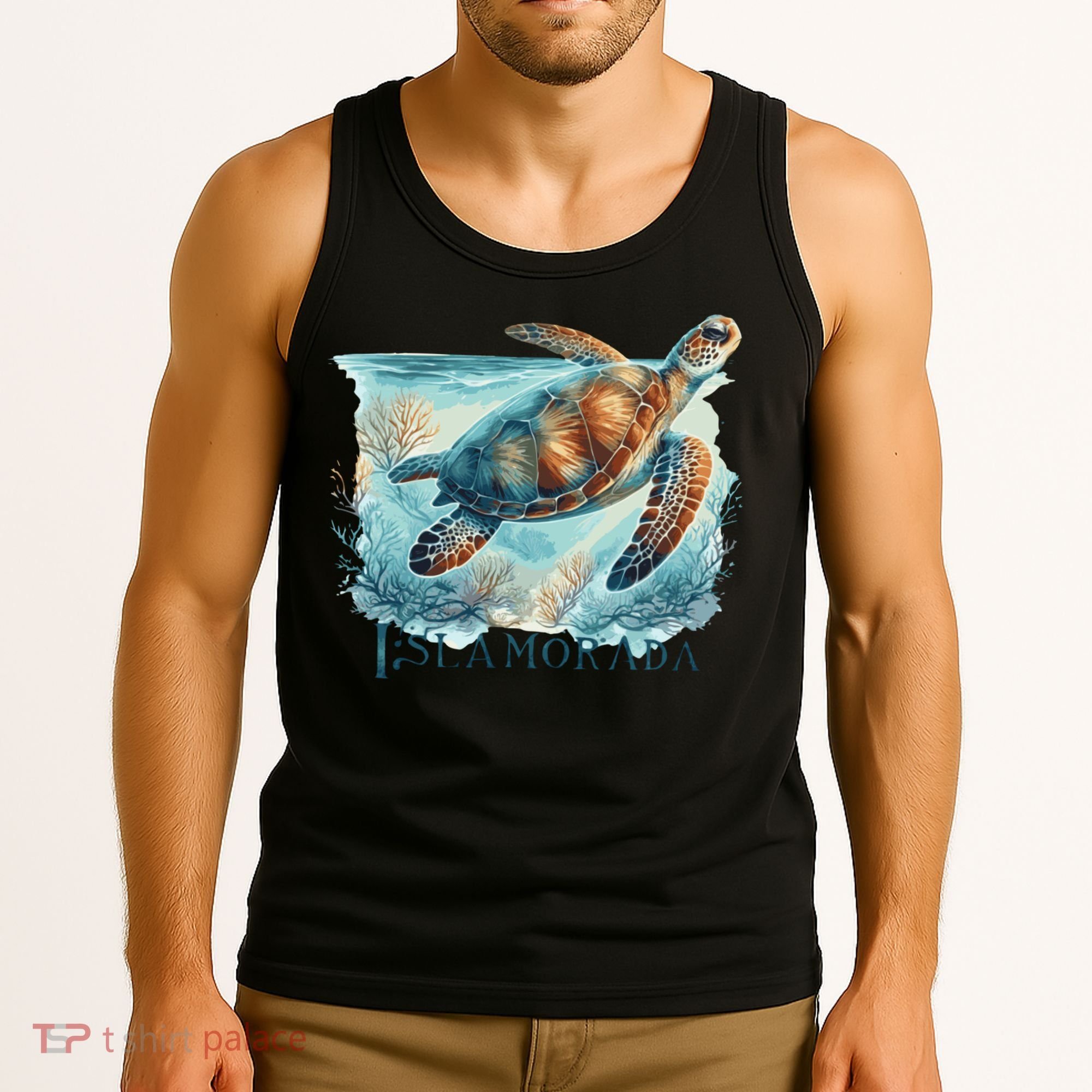 Sea Turtle Islamorada Florida Keys Tank Top