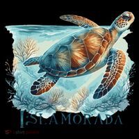 Sea Turtle Islamorada Florida Keys Women's Long Sleeve Shirt thumb 2