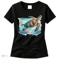 Sea Turtle Islamorada Florida Keys Women's T-Shirt thumb 0