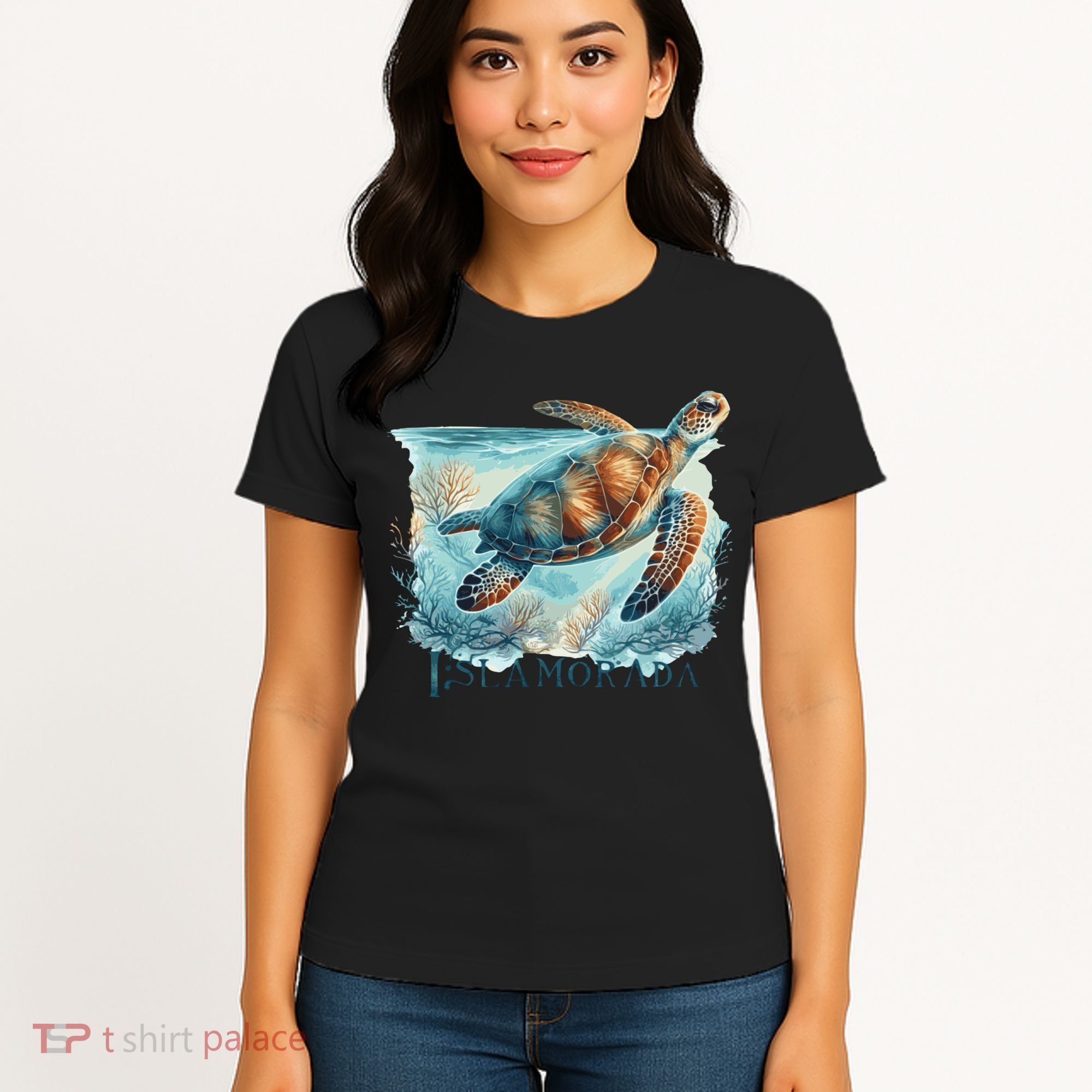 Sea Turtle Islamorada Florida Keys Women's T-Shirt