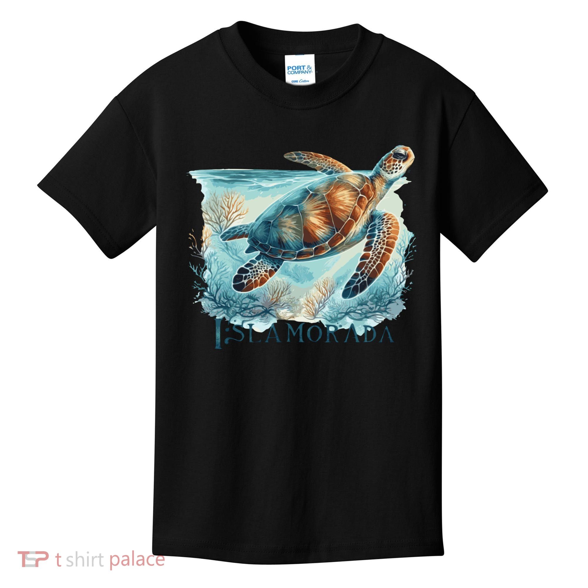 Sea Turtle Islamorada Florida Keys Kids T-Shirt