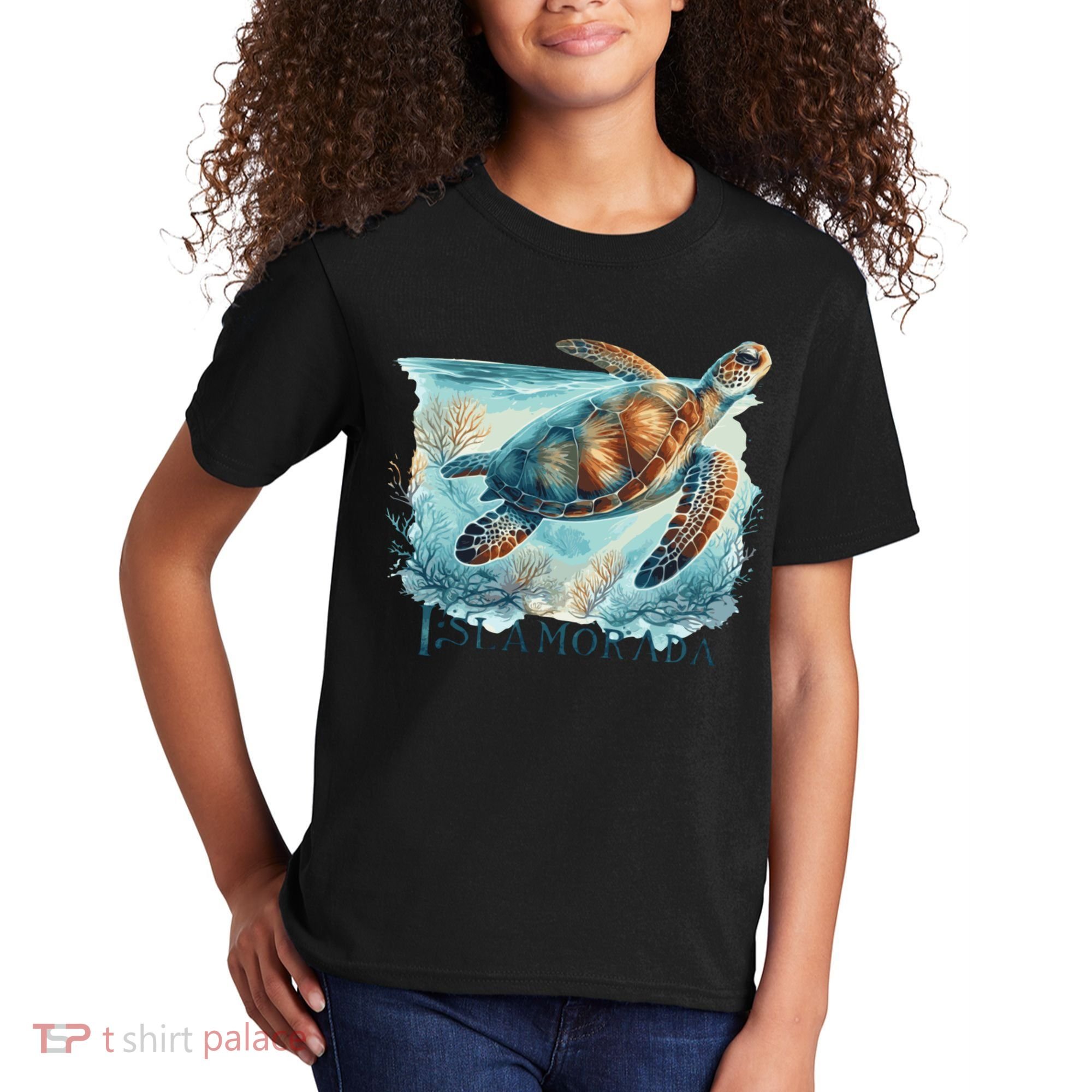 Sea Turtle Islamorada Florida Keys Kids T-Shirt