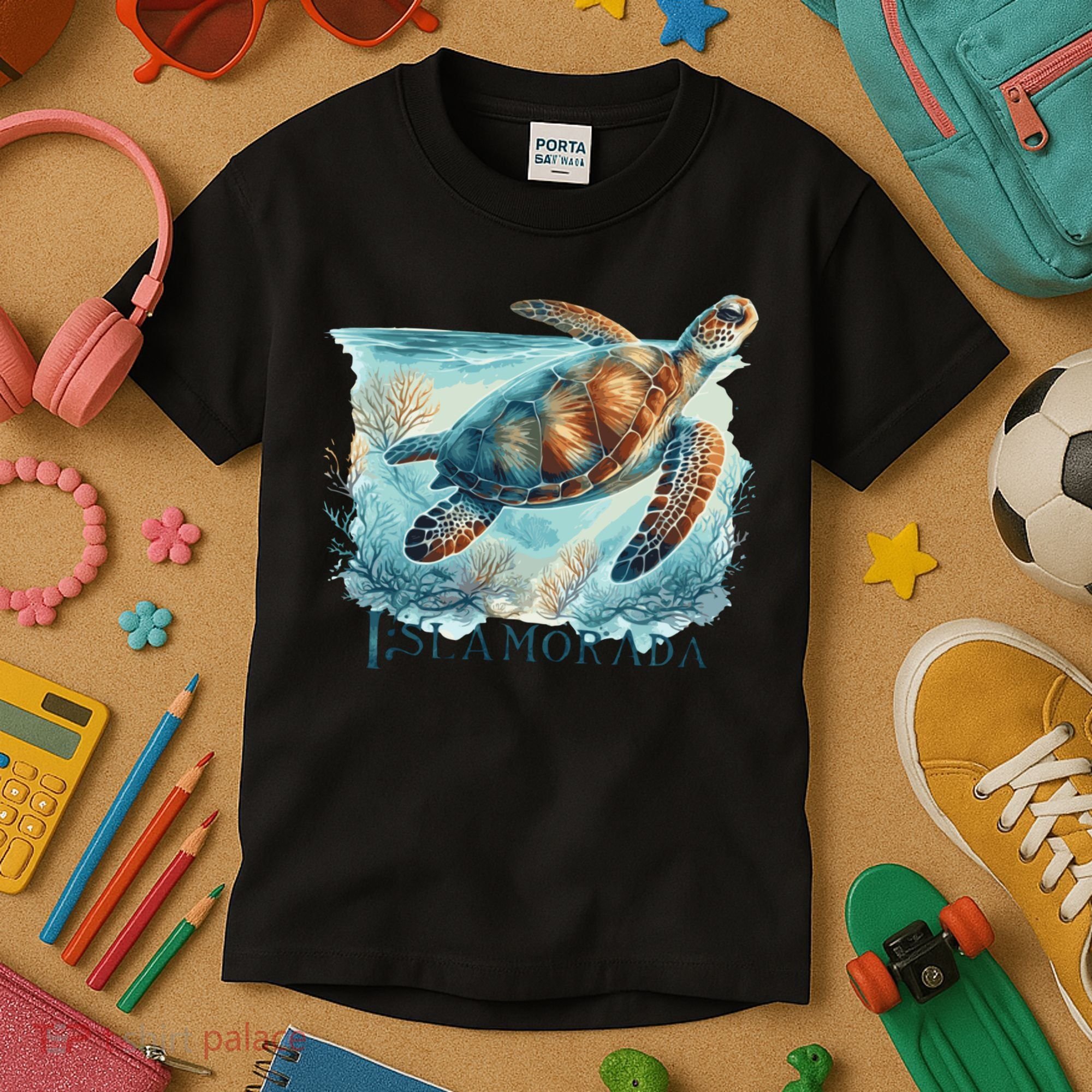 Sea Turtle Islamorada Florida Keys Kids T-Shirt