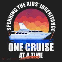 Spending The Inheritance One Cruise At A Time Women's Sweatshirt thumb 2