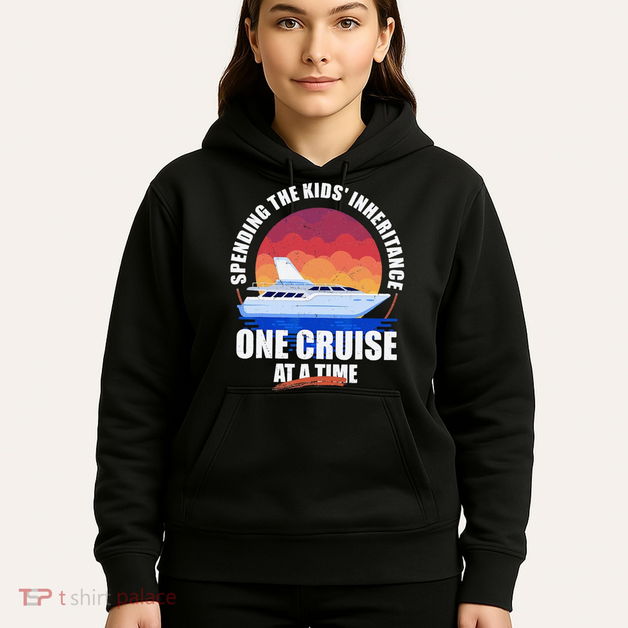 Spending The Inheritance One Cruise At A Time Hoodie