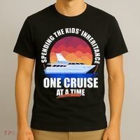Spending The Inheritance One Cruise At A Time T-Shirt thumb 3